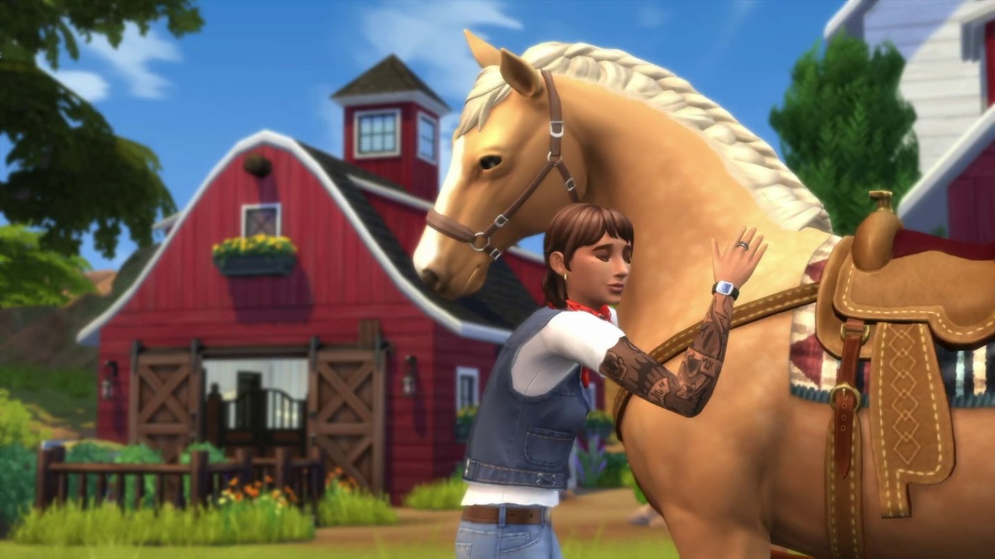 Die Sims 4: Im neuen Trailer zur Pferderanch-Erweiterung gibts mehr als nur Pferde zu sehen