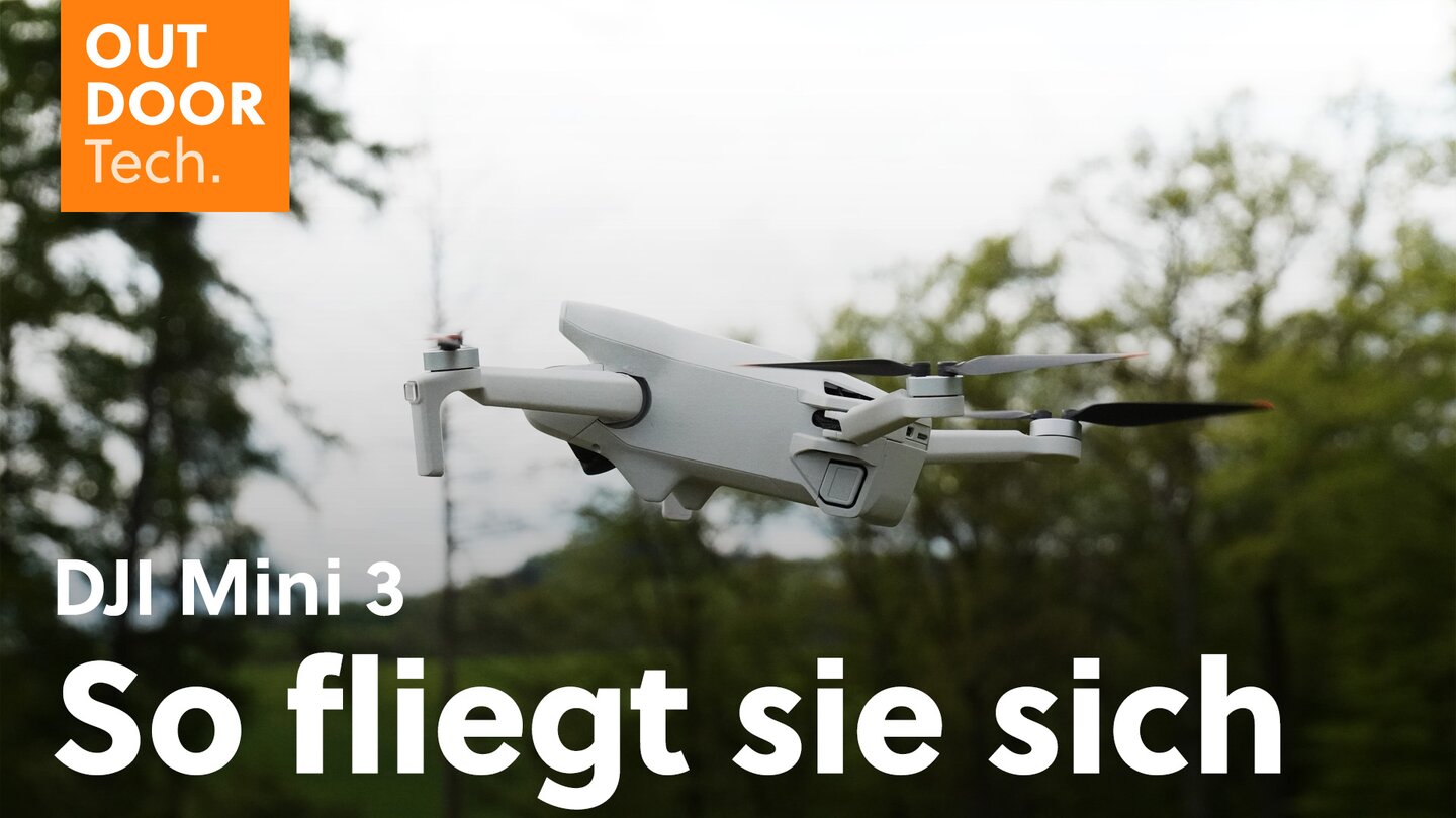 DJI Mini 3: So fliegt sich die Drohne als Einsteiger