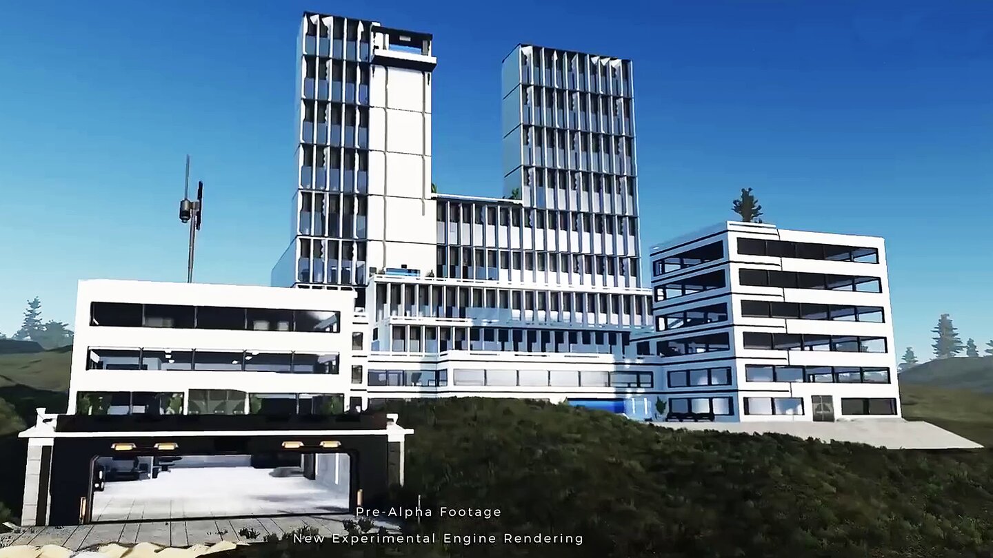 Dual Universe - Trailer: So können eure selbstgebauten Raum- und Bodenstationen aussehen