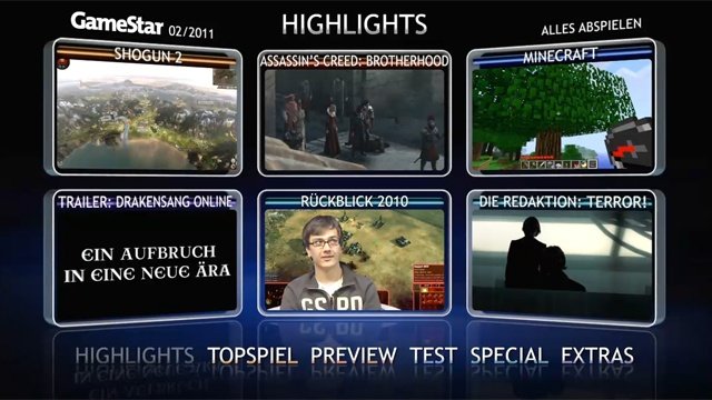 Video-Highlights 022011 - Die Highlights der GameStar-DVD