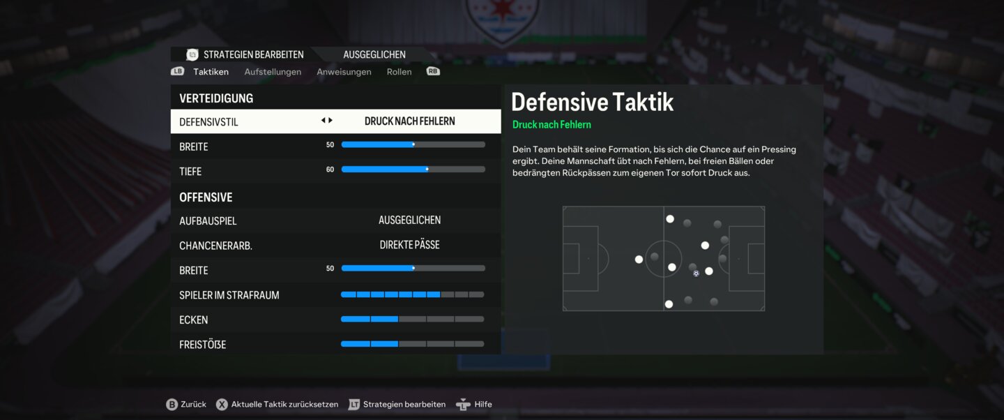 Auch Bei EA FC 24 Gibt Es Eine Beste Formation Und Taktik Für Den Sieg ...