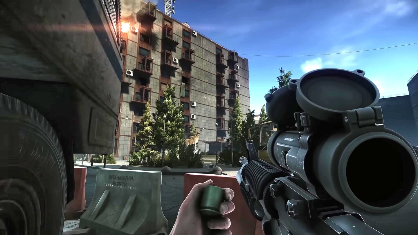 Escape from Tarkov läutet im Trailer den Release der neuen Map Streets of Tarkov ein