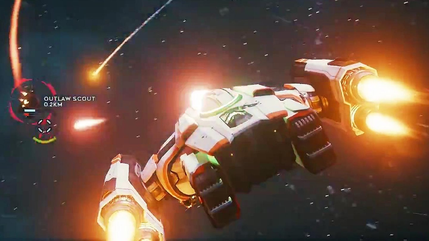 Everspace - Neue Raumschiffe Gunship und Scout im Gameplay-Trailer
