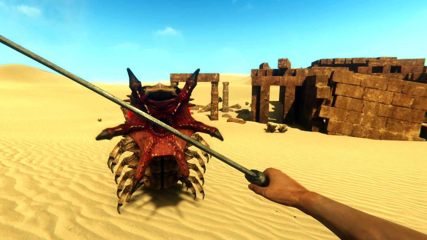 Exklusiver Trailer: Neues Survivalspiel Starsand hetzt euch Dune-Sandwürmer auf den Hals