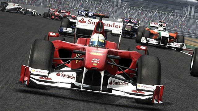 F1 2010 - Test-Video: Mit Schumi auf der Piste