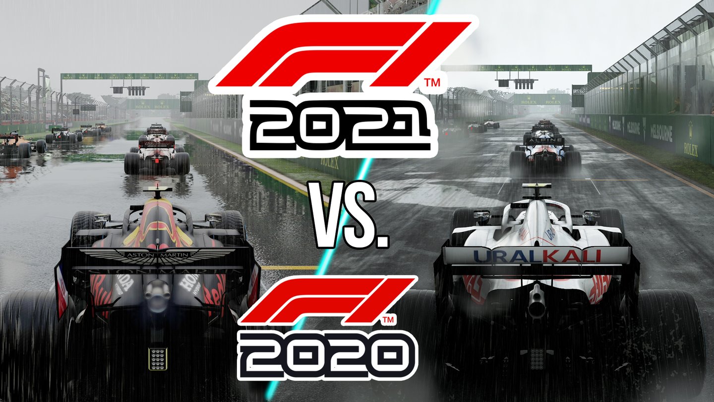 F1 2020 vs. F1 2021 - Wie wurde die Grafik verbessert?