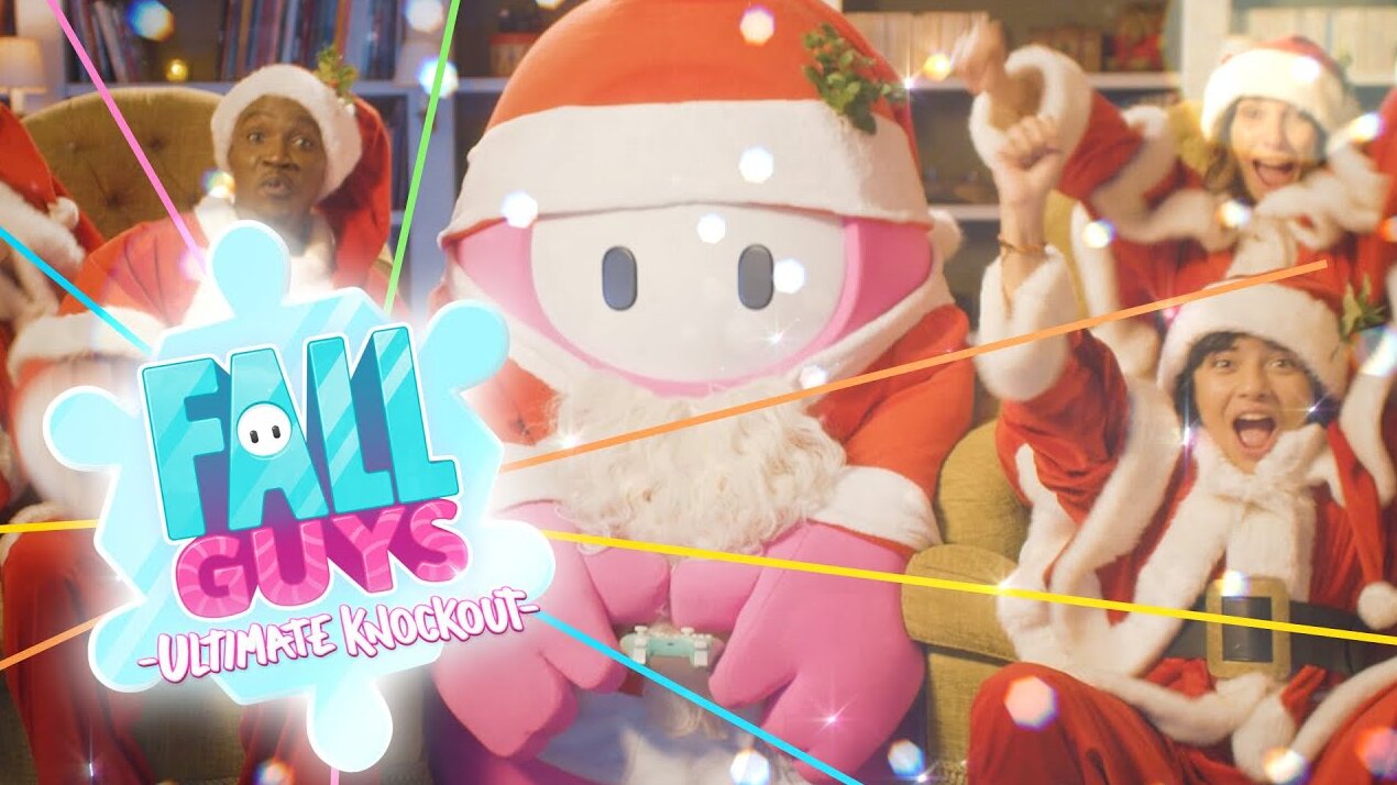 Fall Guys: Zu Weihnachten gibts einen niedlichen Trailer und kostenlose Kostüme