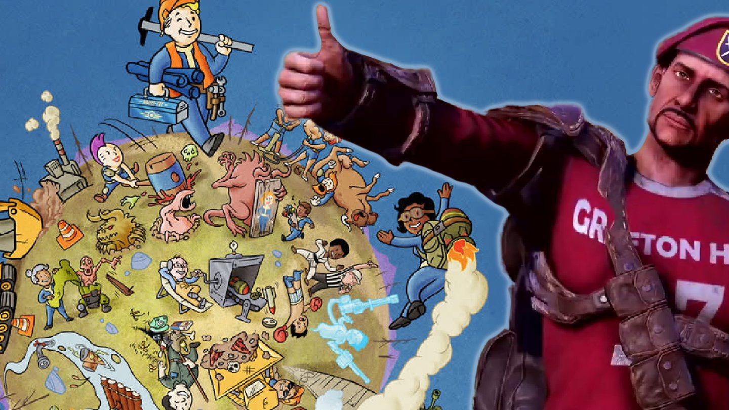 Fallout 76: Trailer zu Worlds stellt eine Vielzahl verrückter Kombinationen vor