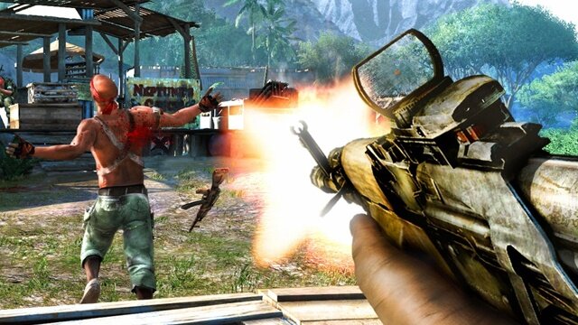 Far Cry 3 - Gameplay-Video: Schießereien, Autofahrt und Drogen-Halluzination