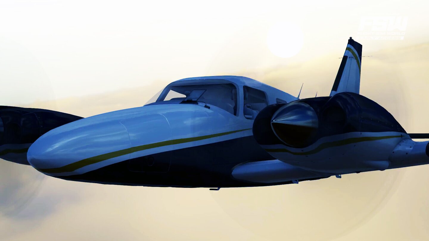 Flight Sim World - Gameplay-Trailer zur Flugsimulation