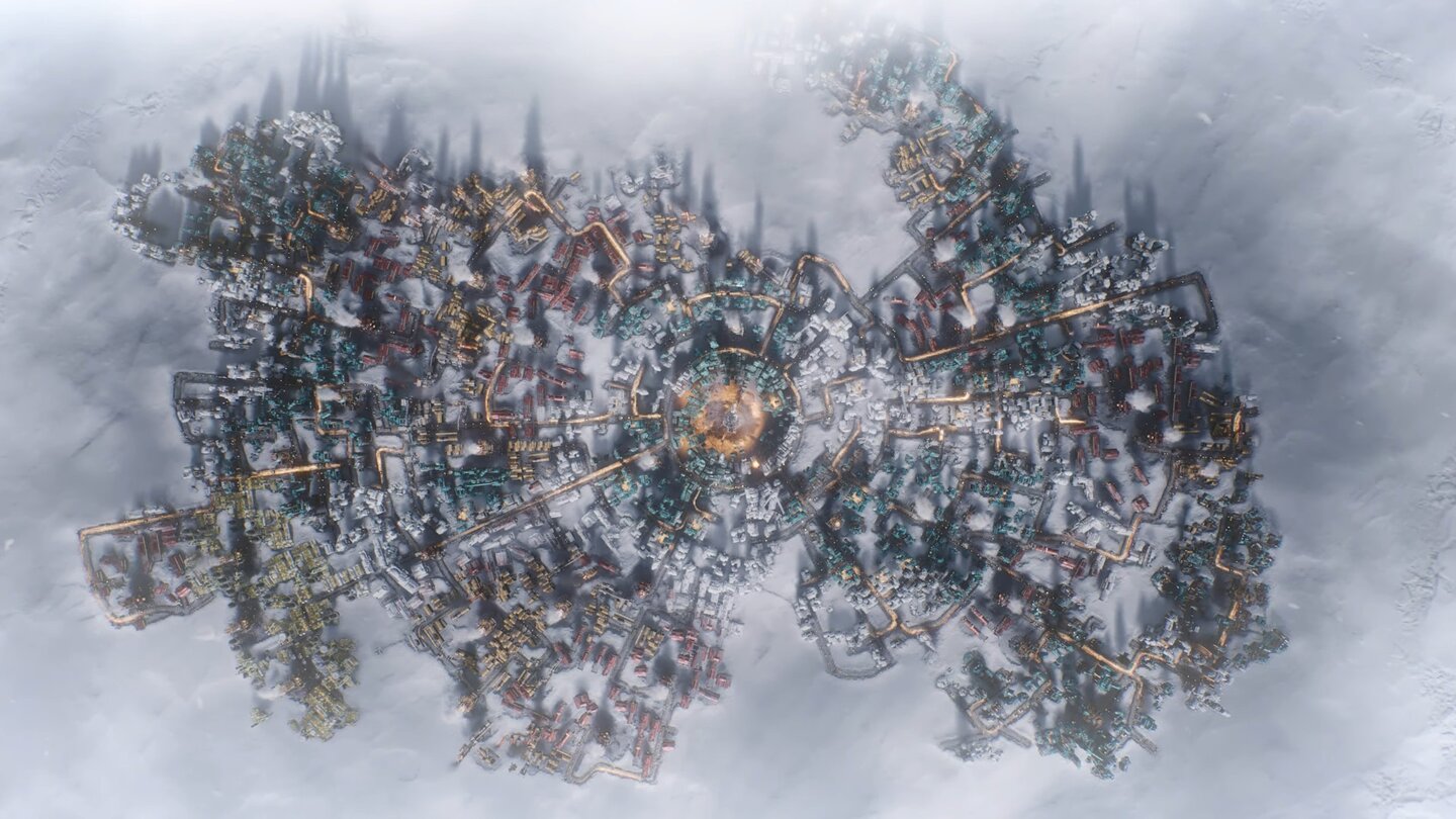 Frostpunk 2: Das eiskalte Aufbauspiel zeigt erstmals Gameplay, während die Stadt im Chaos versinkt