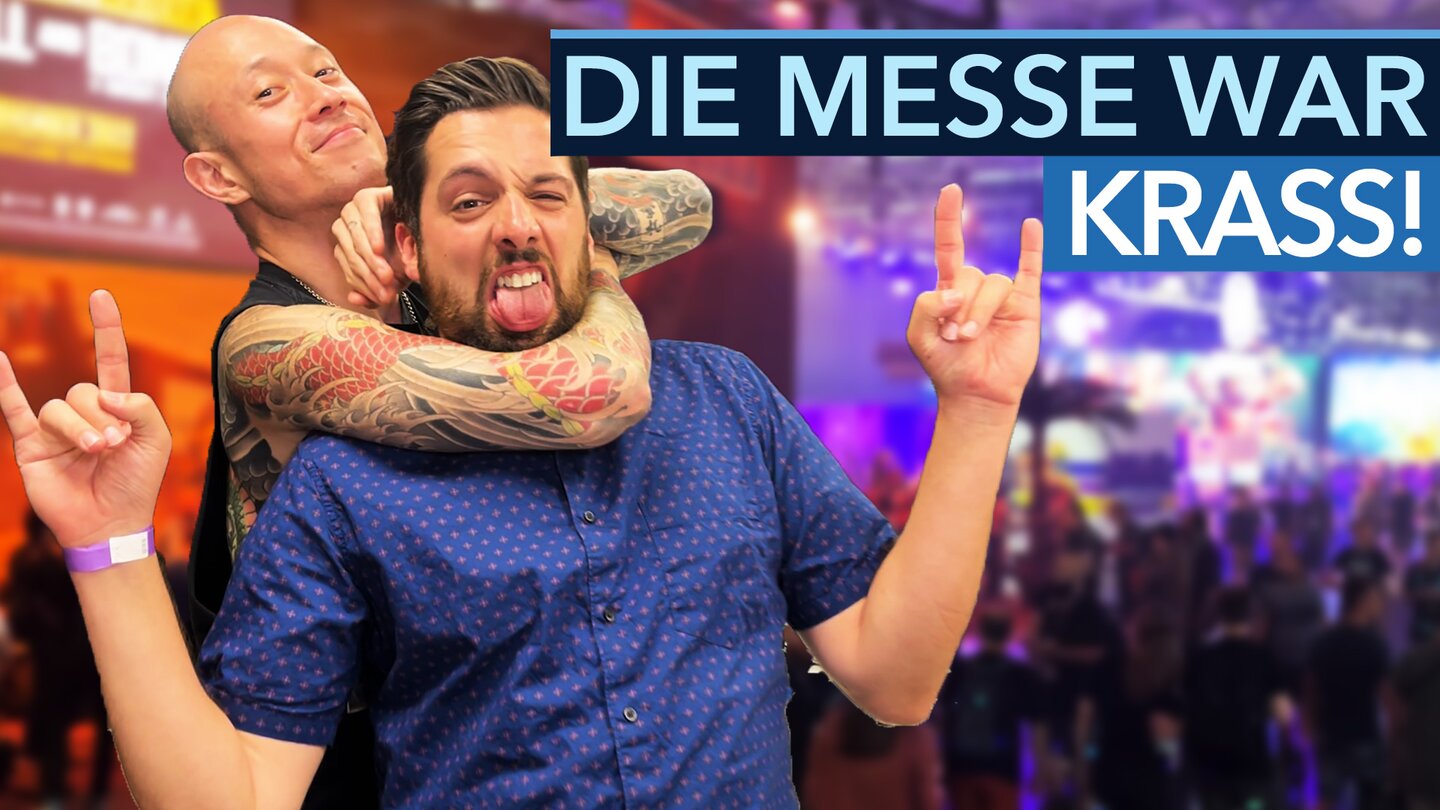 Video-Tagebuch von der gamescom 2022 - Das hätte Michi nie erwartet!