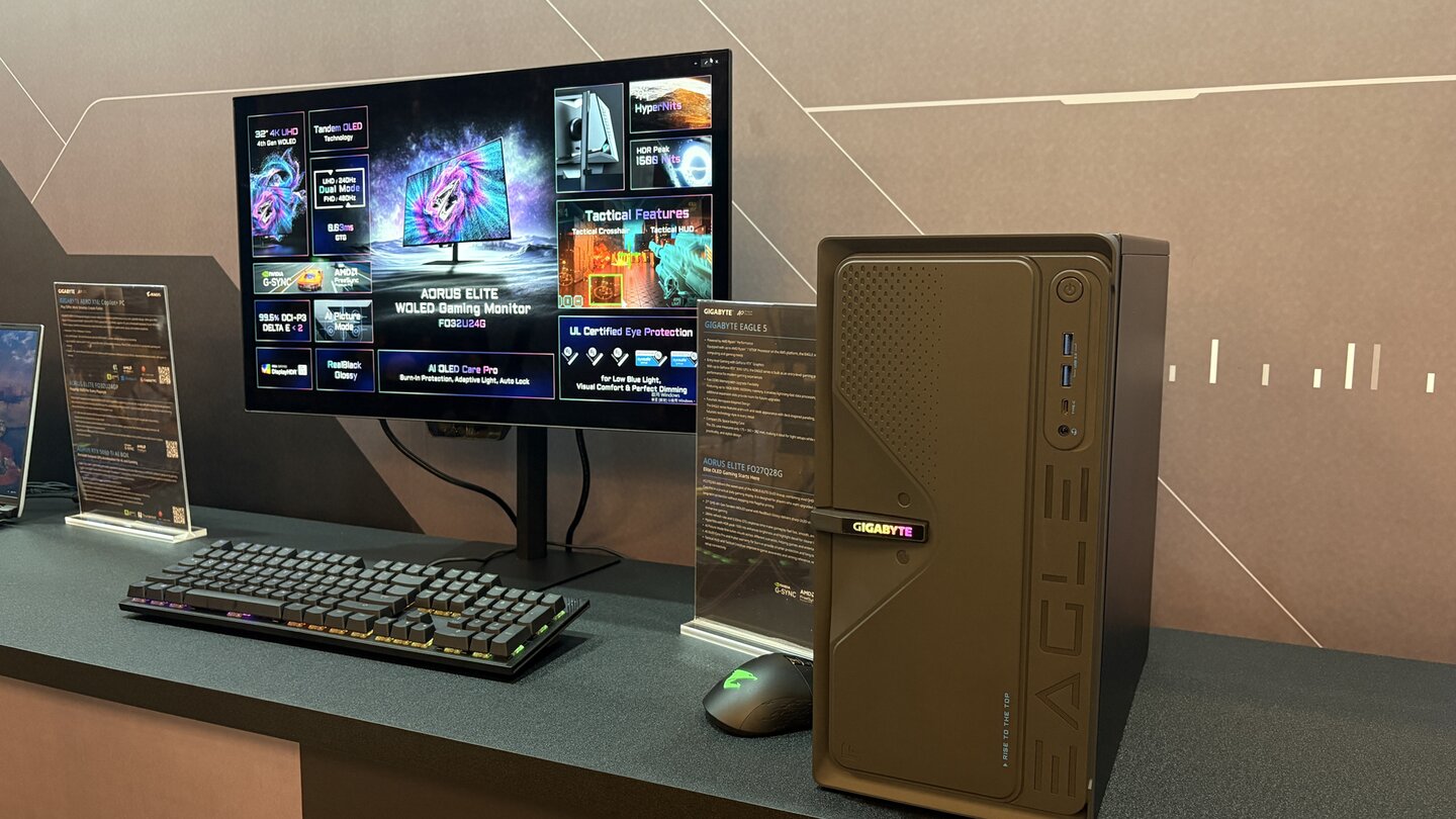 GIGABYTE feiert auf der Computex das 40-jährige Bestehen mit einer Flut ...