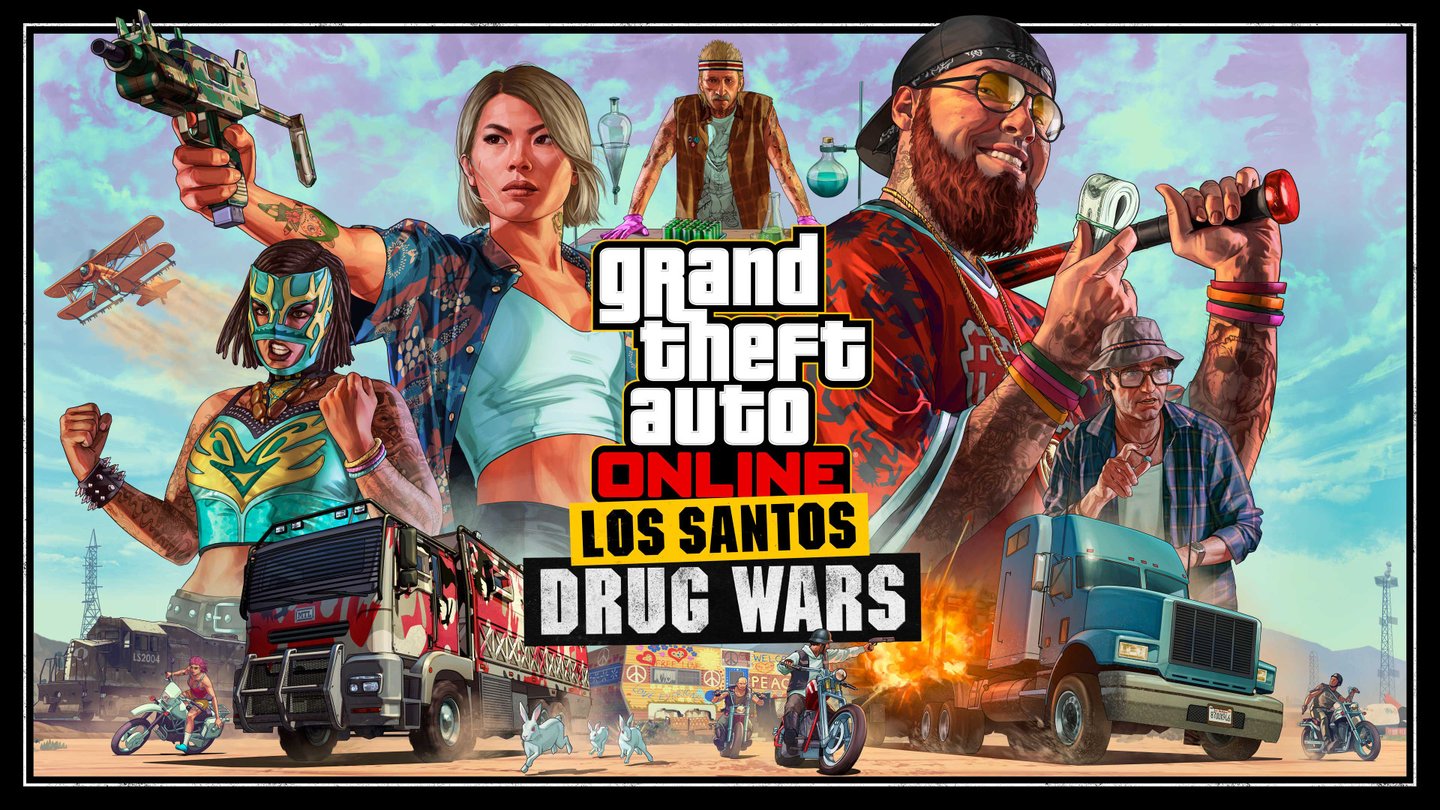 GTA Online: Trailer zeigt das abgedrehte Update Los Santos Drug Wars