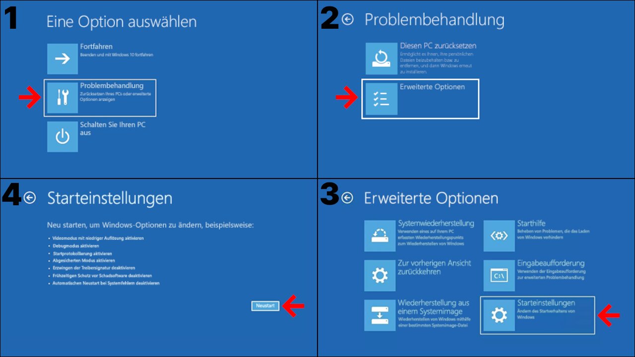 Windows abgesicherter Modus starten So geht es unter Windows 10 und Windows 11