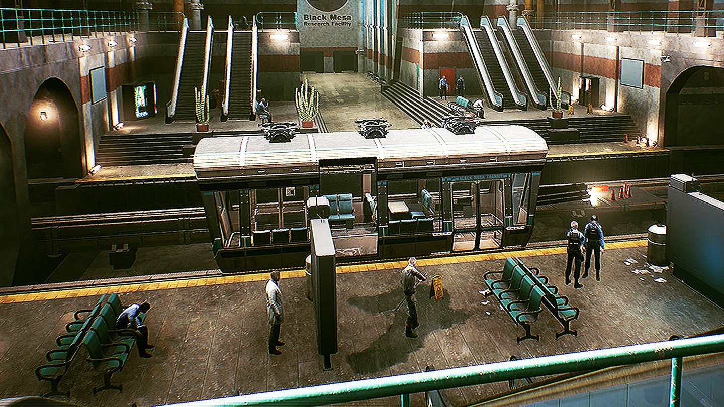 Half-Life 1 in Unreal Engine 4 - Gameplay aus dem Remake Project Lambda