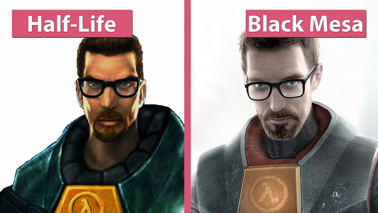 Half-Life - Grafikvergleich: Half-Life gegen Black Mesa Mod