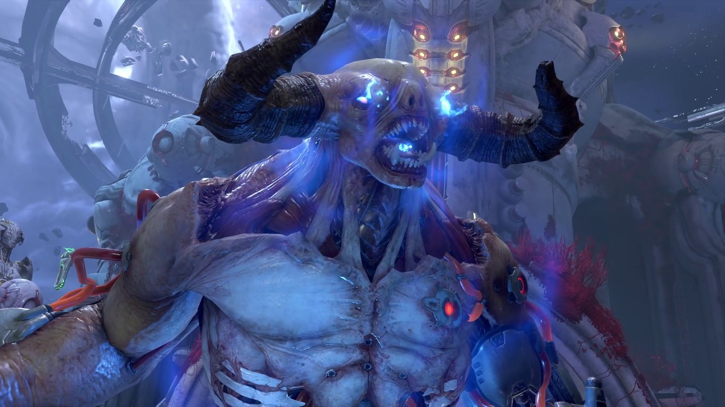 Im Teaser zum Doom Eternal DLC ist die Welt der Maykr in Gefahr