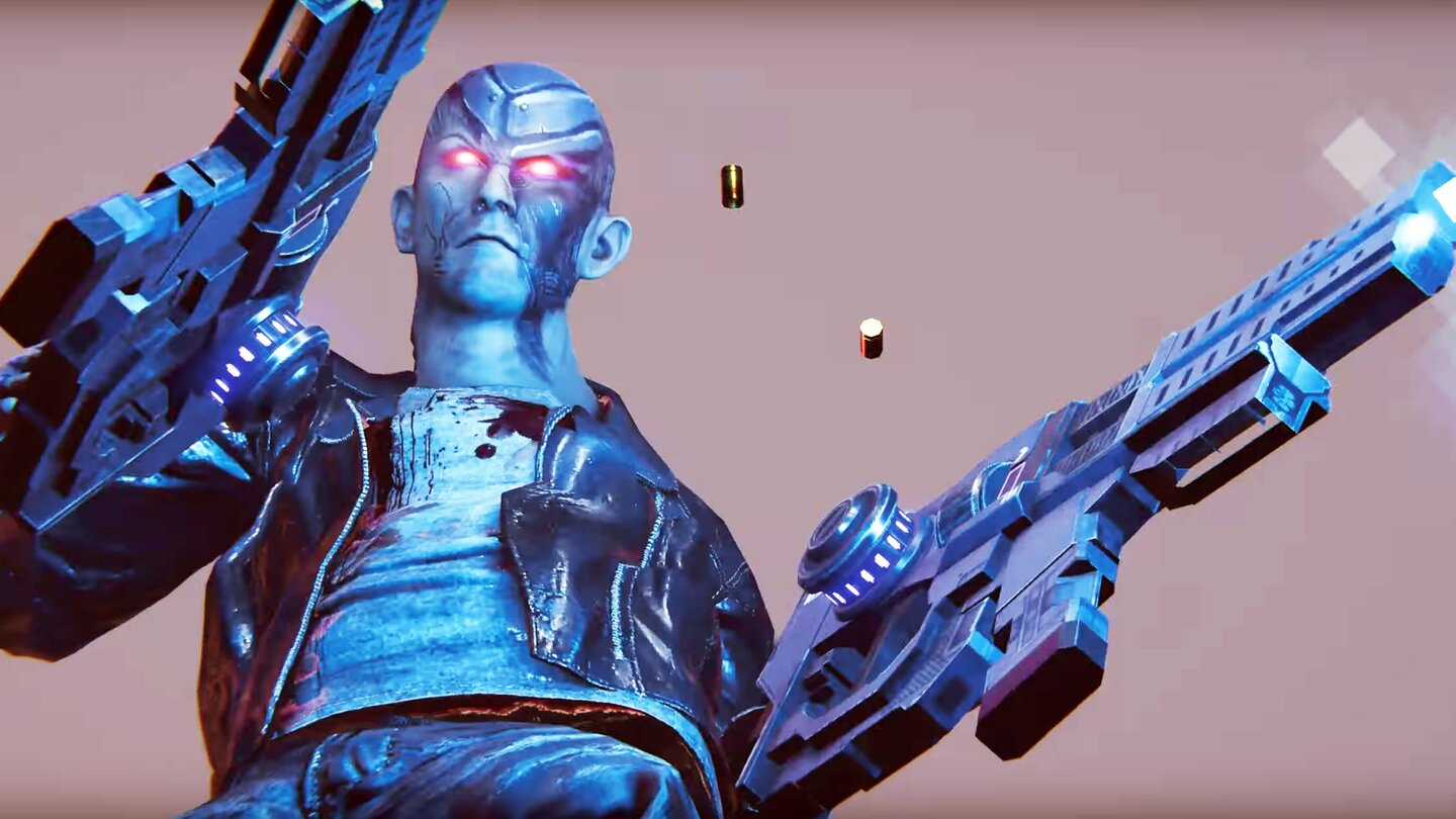 Im Trailer zu Turbo Overkill trifft Cyberpunk auf Doom - und einen Termin gibts auch