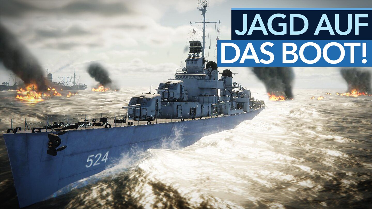 In Destroyer stemmen wir uns gegen den deutschen U-Boot-Krieg - mit Analog-Computer und WaBos!