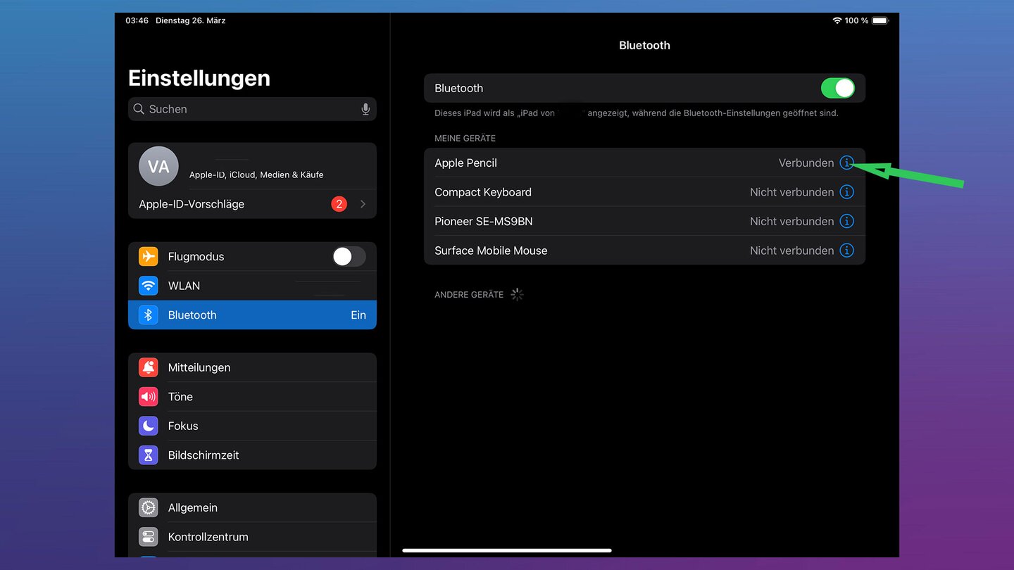 Ipad Mit Apple Pencil Verbinden iPad mit Apple Pencil verbinden – so geht's