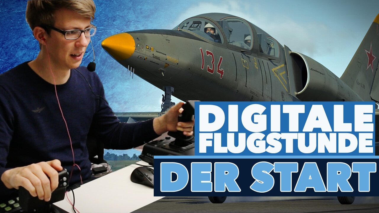 Johannes erste Flugstunde - Teil 1: Der Start