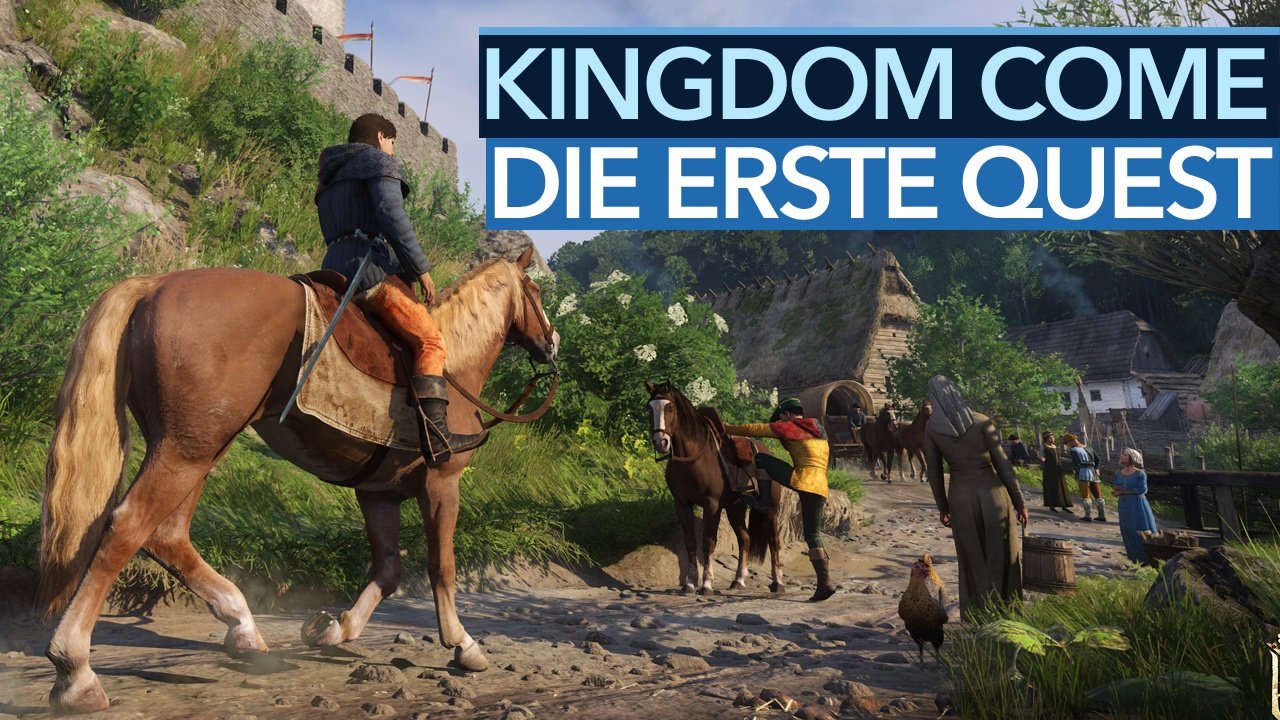 Kingdom Come: Deliverance - Gameplay-Video aus der ersten Quest des Mittelalter-Rollenspiels