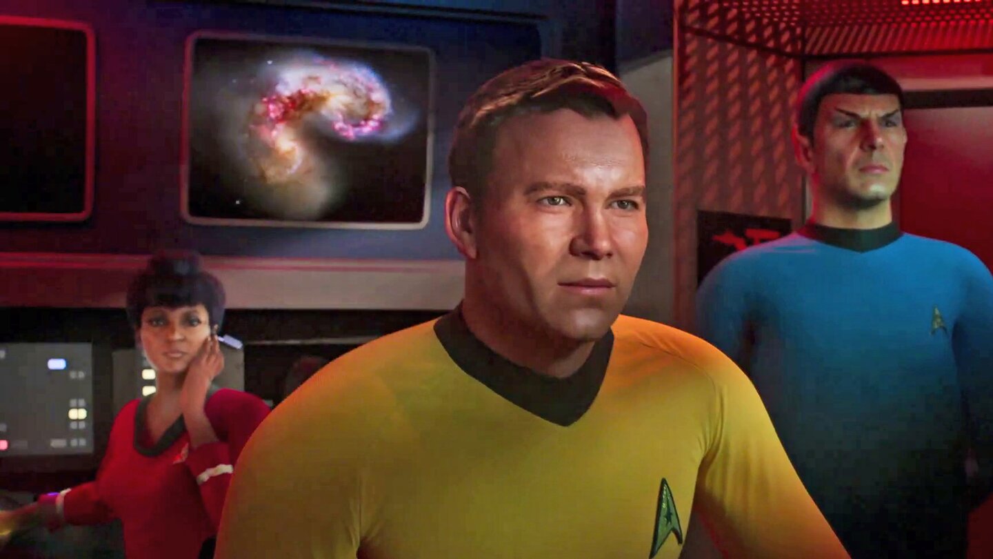 Kirk und Spock in Star Trek: Fleet Command - Jetzt kommt The Original Series