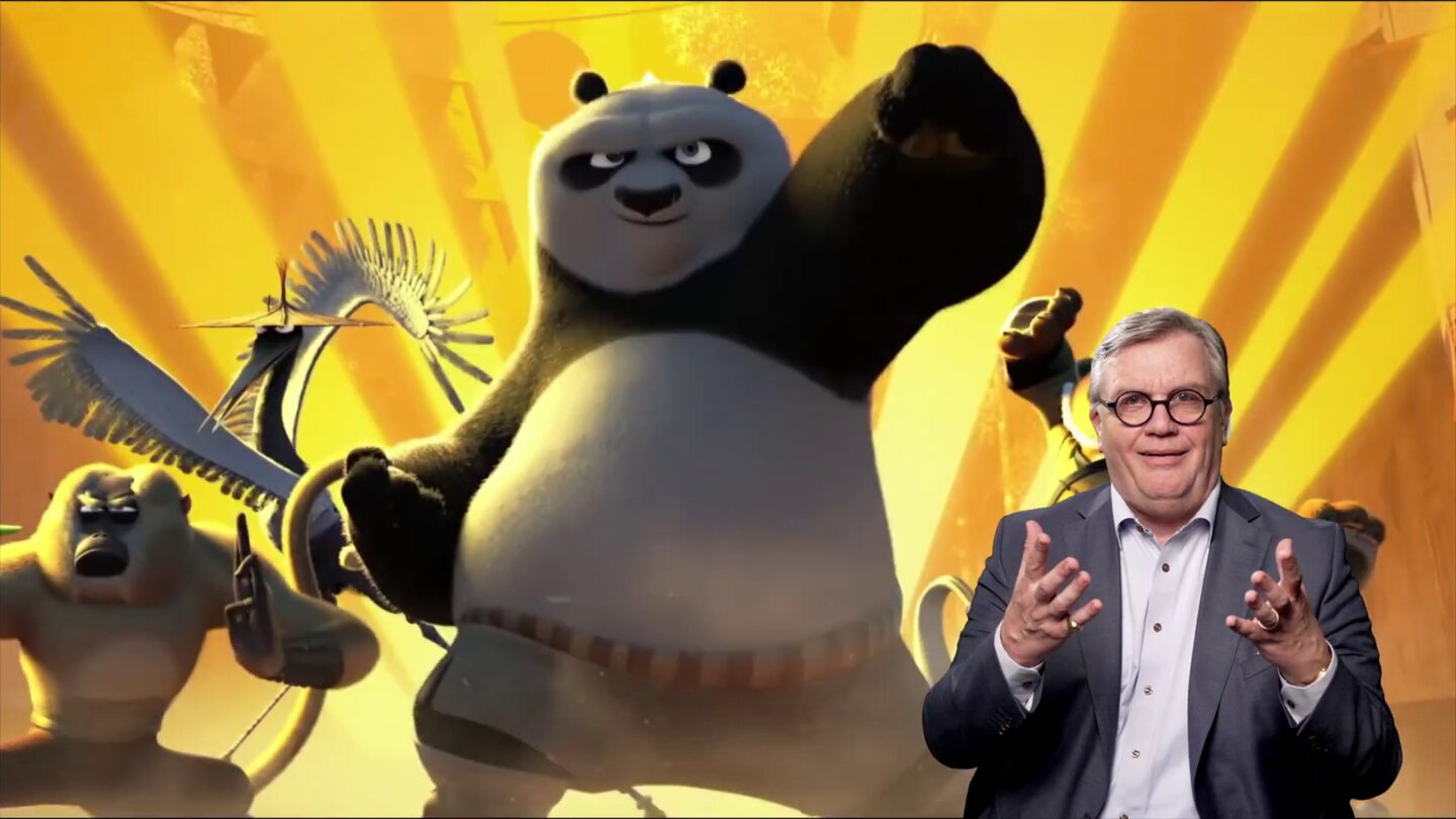 Kung Fu Panda 4 Kurz vor Kinostart bringt euch Hape Kerkeling bei der Story auf den aktuellen Stand