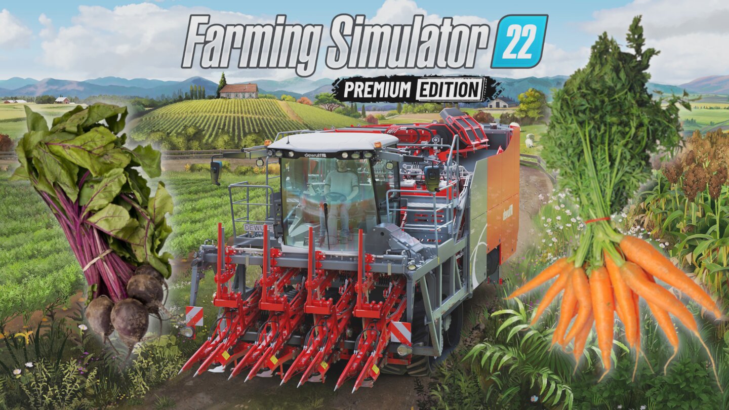 Neues Addon zum Landwirtschafts-Simulator 22: Feldfrüchte im Fokus,  Premium-Edition kommt