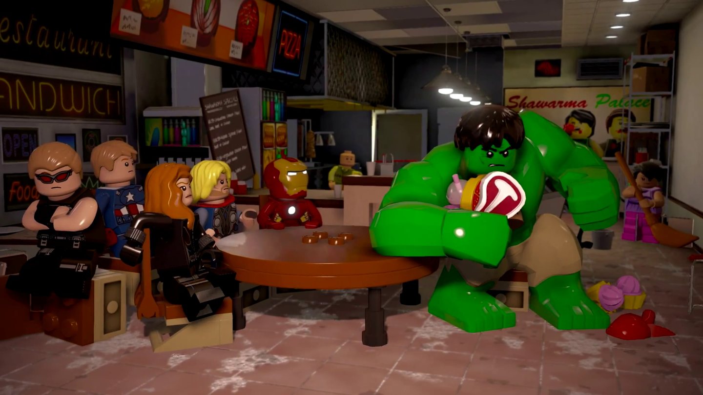 LEGO Marvels Avengers - Ingame-Trailer: Die Open World der Avengers