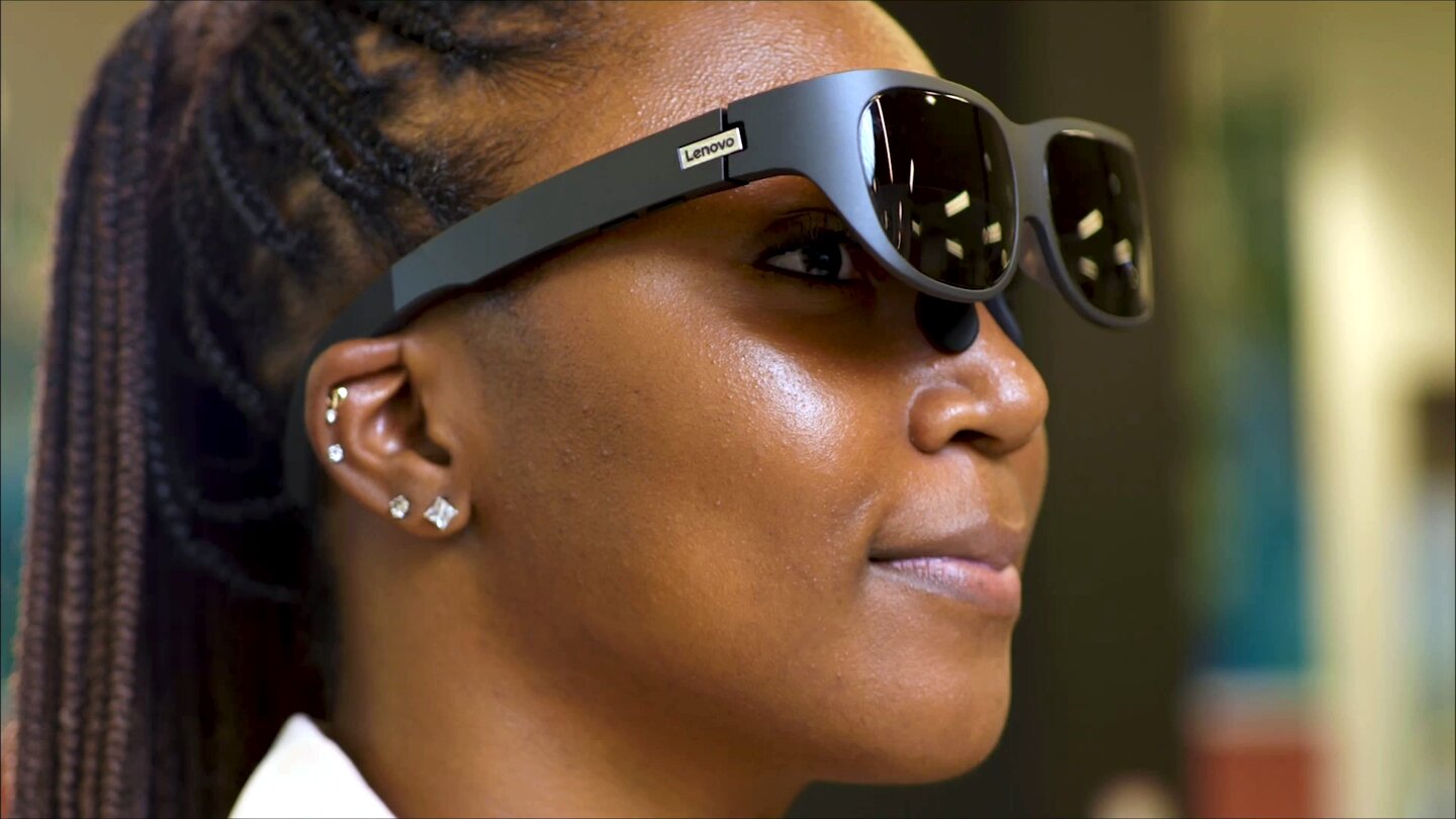 Lenovo präsentiert AR-Brille »Glasses T1« im Unboxing-Video