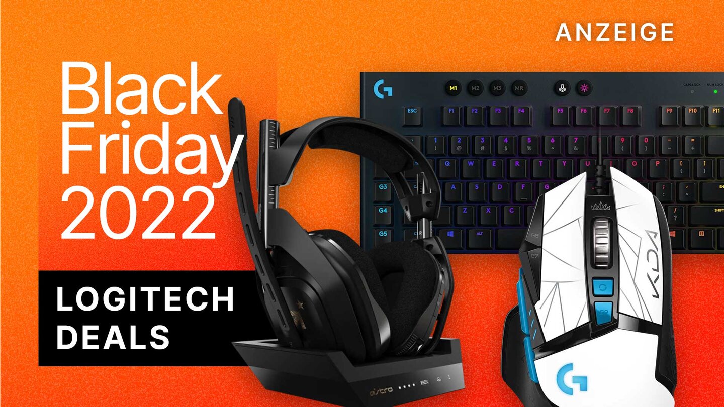 Sichert euch uber 50 Rabatt auf Logitech Gaming Angebote am Black Friday bei Amazon und MediaMarkt