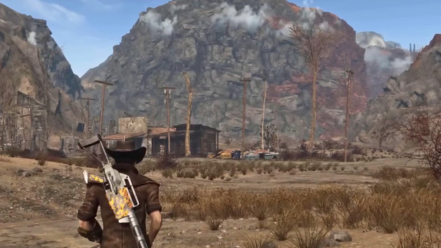 Mit Fallout 4 und New Vegas trifft in dieser Mod zusammen, was zusammengehört