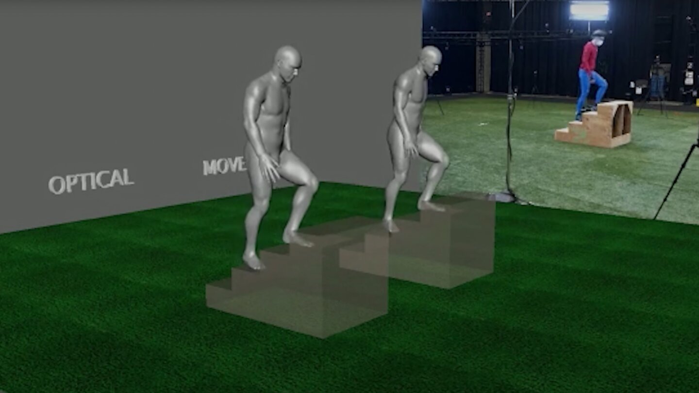 Nach Metahuman kommt Move.AI: Nvidia zeigt Real-Time Motion Capture
