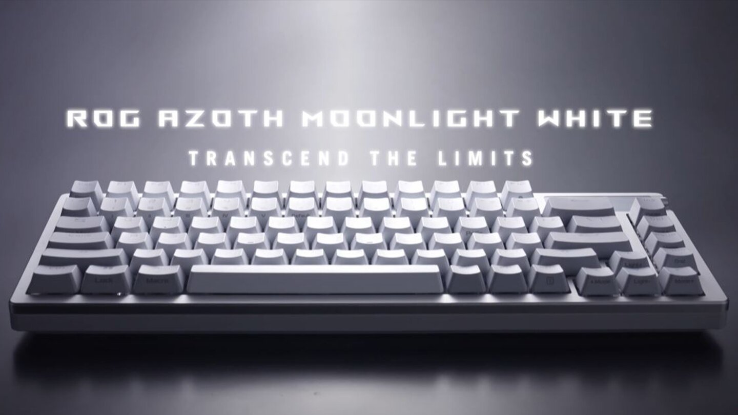 Neue Tastatur von Asus kommt mit Display und in Moonlight-Farben