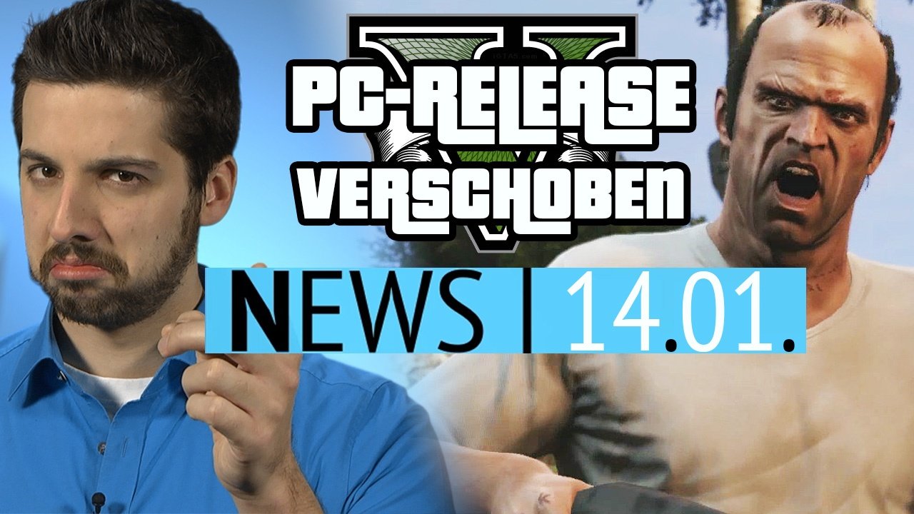 News - Mittwoch, 14. Januar 2015 - GTA-5-PC-Release verschoben + möglicher Online-Zwang