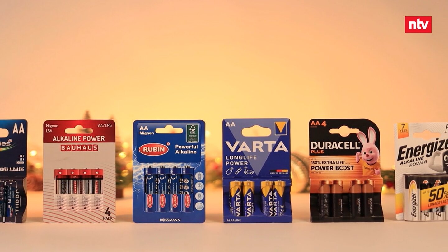 Stilvolle Batterien Aa Test Bildnull
