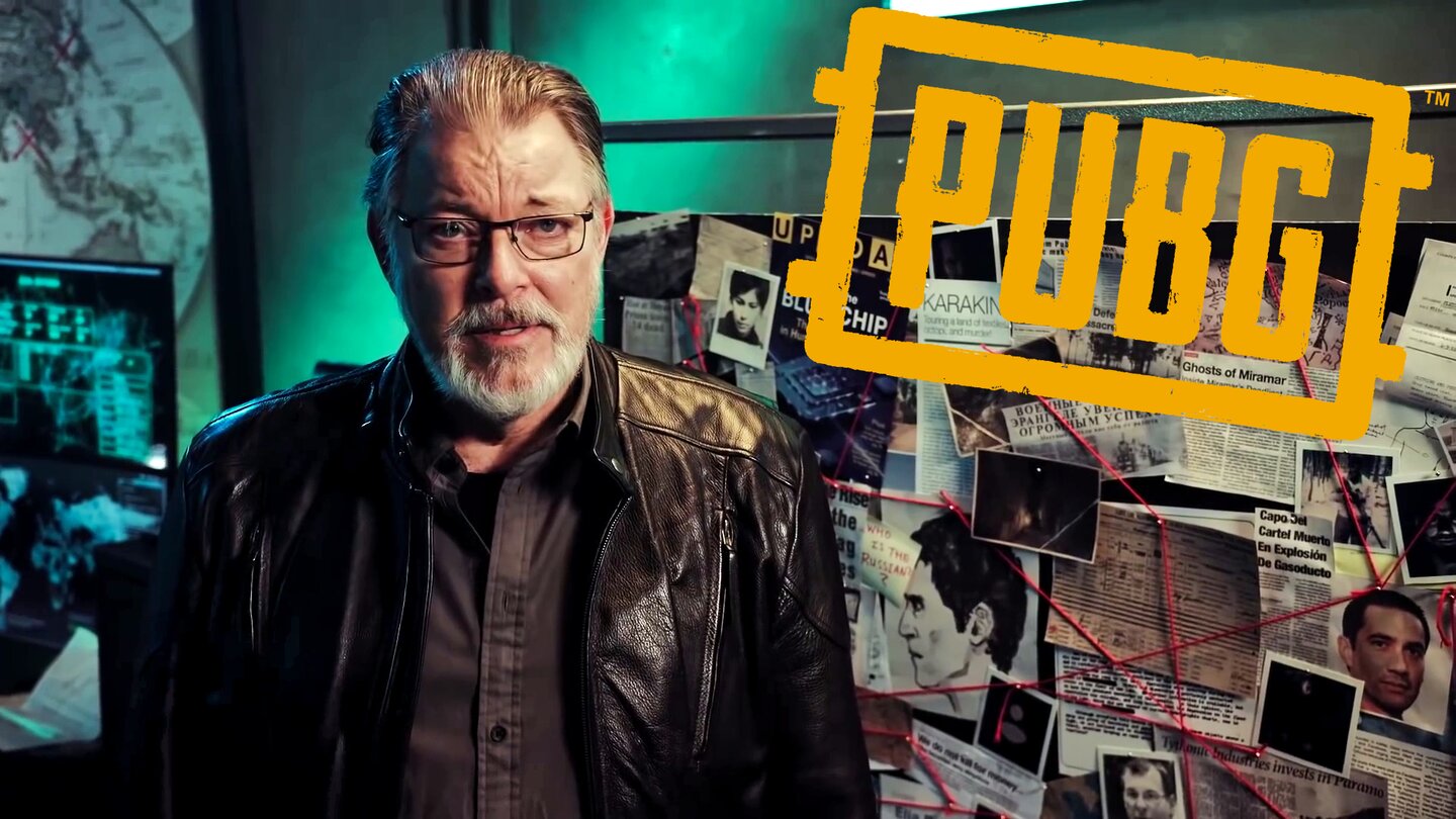 PUBG-Trailer: Jonathan Frakes verwandelt das Battle Royale in eine Folge X-Factor