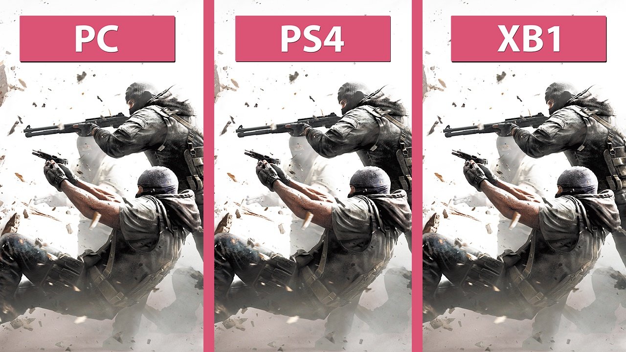 Rainbow Six: Siege - PC gegen PS4 und Xbox One im Grafik-Vergleich