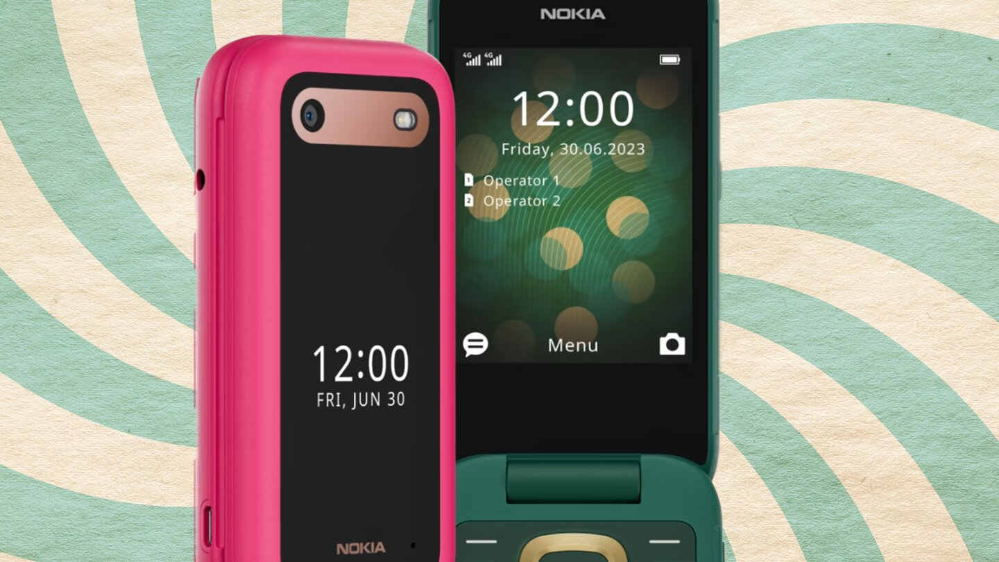 Akku-Laufzeit von vier in Nokia verfügbar: veröffentlicht Tastatur, physische Pink Tagen, neues Retro-Handy