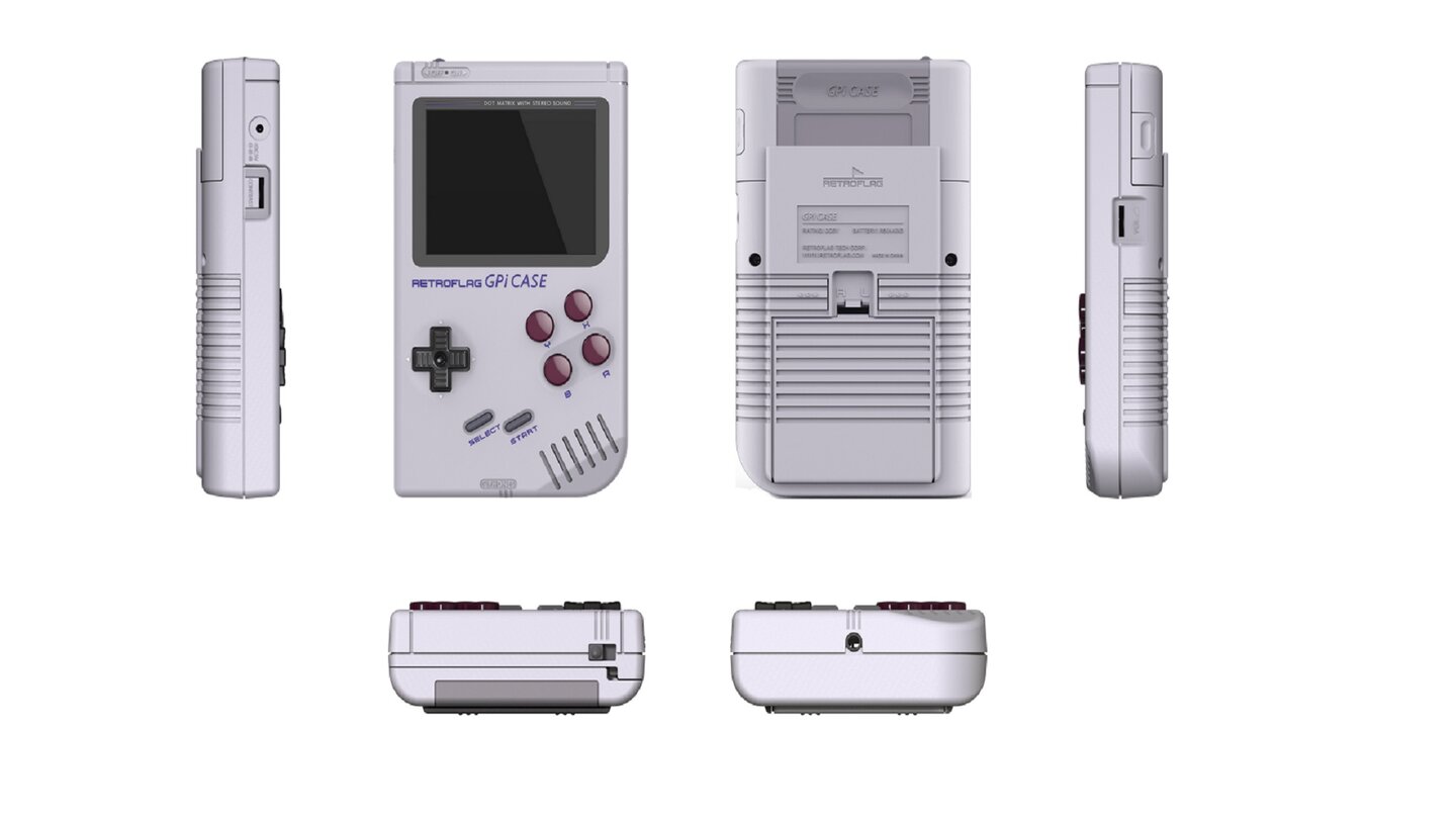 Mini-PC für Nintendo-Klassiker im Gameboy-Gehäuse mit Farb-Display