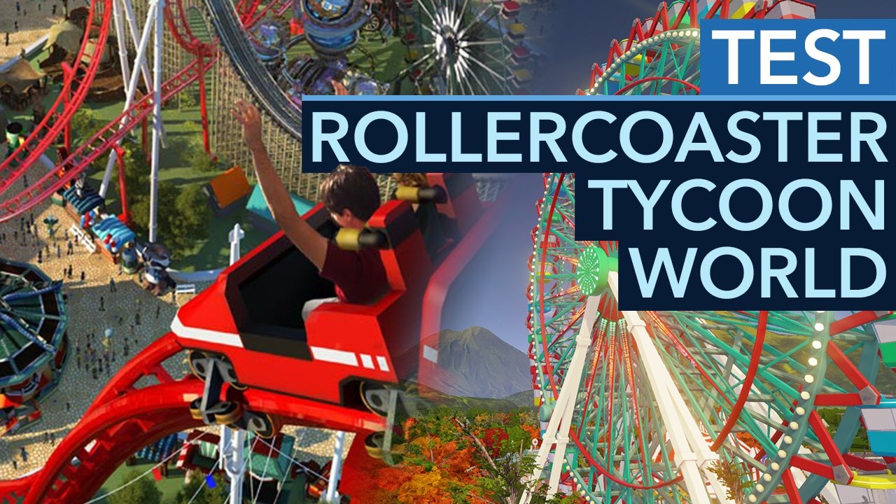 Rollercoaster Tycoon World - Test-Video: Zombieparade im Diaprojektor