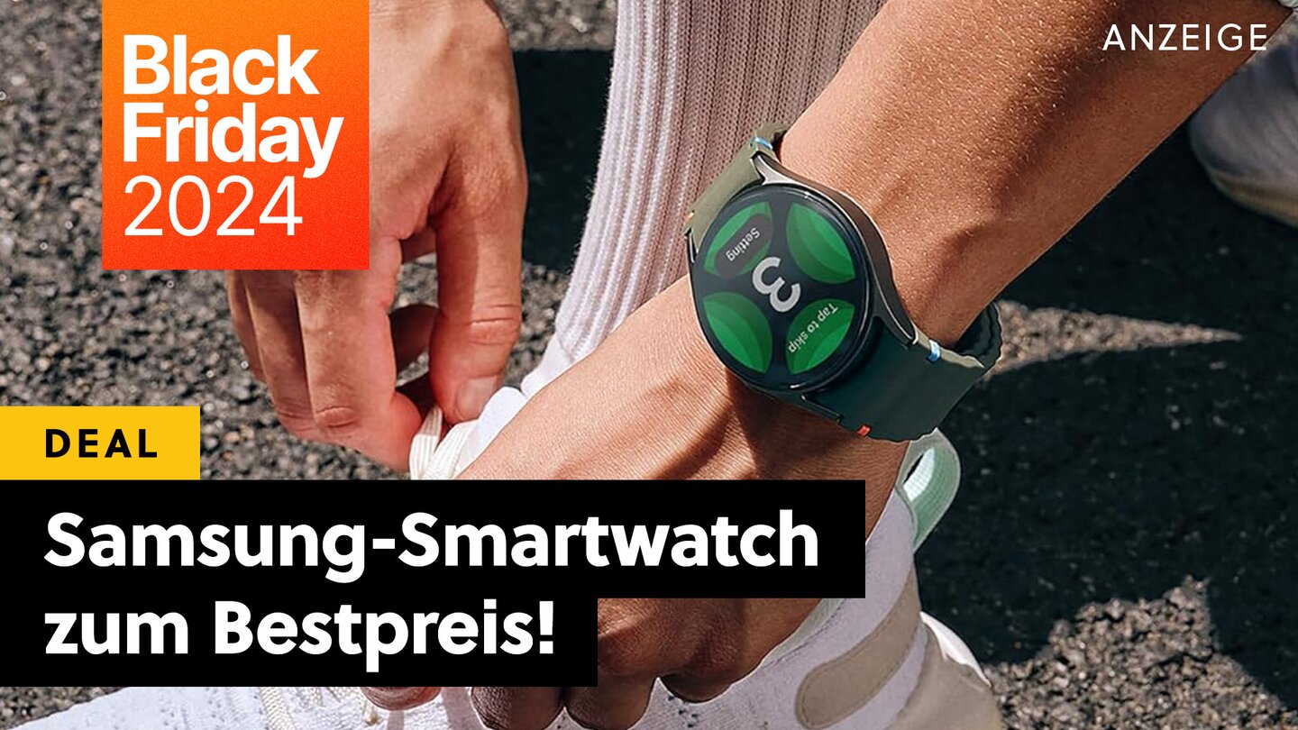 Samsung nutzt den Black Friday um Apple auszustechen Diese Smartwatch ist gunstiger und hubscher als die Apple Watch