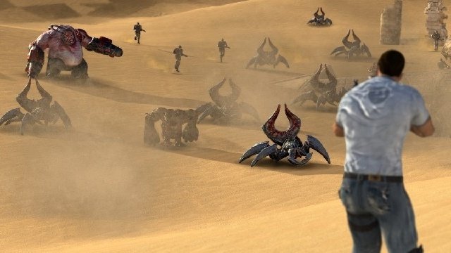 Serious Sam 3: BFE - Vorschau-Video: Ballerei im Wüstensand
