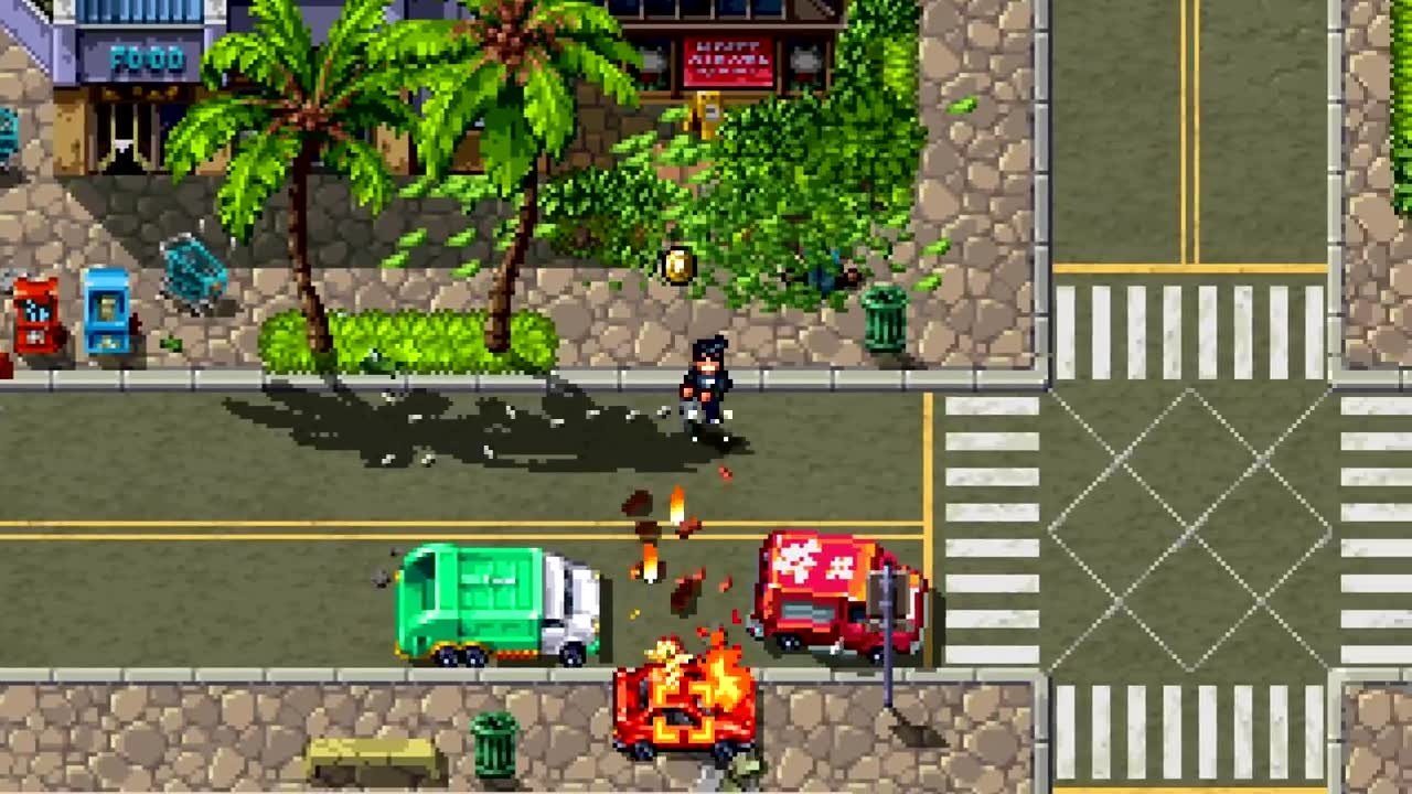 Shakedown: Hawaii - Gameplay-Trailer zeigt pixelige Zerstörungswut auf Nintendo Switch