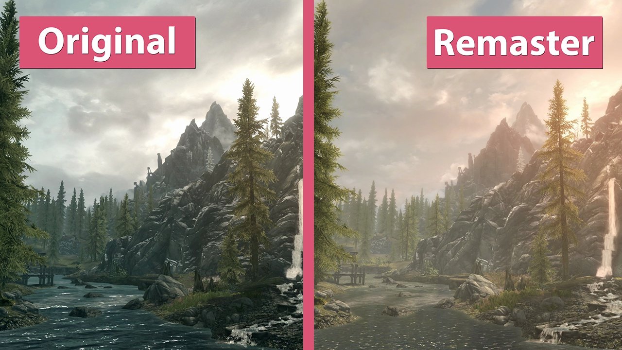 Skyrim - Original gegen Special Edition Remaster im Grafik-Vergleich