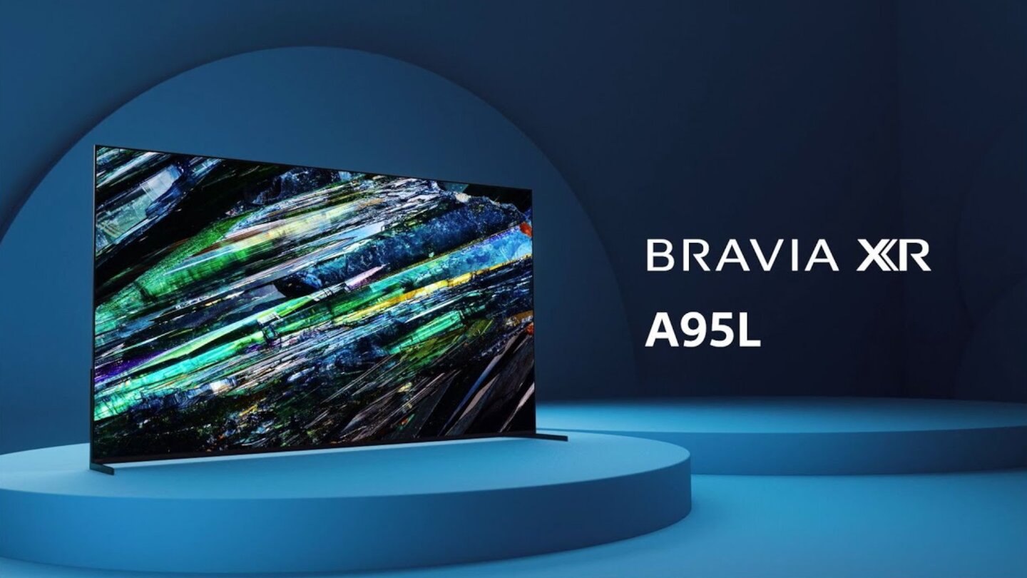 Sony Bravia XR A95L im Trailer: Dieser OLED-Fernseher ist gleichzeitig ein Lautsprecher