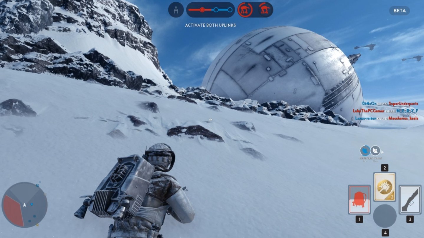 Star Wars: Battlefront - Gameplay-Video zeigt Map-»Exploit« zur Orbital-Kanone