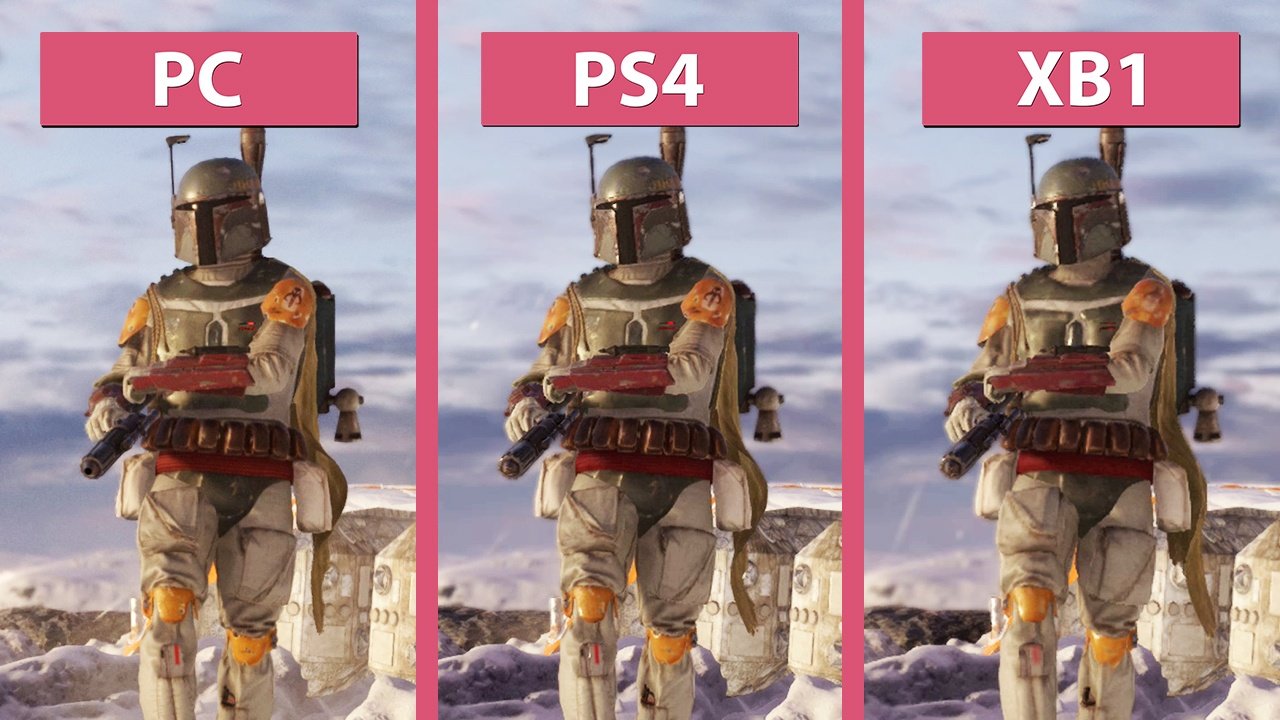 Star Wars: Battlefront - PC gegen PS4 und Xbox One im Grafik-Vergleich